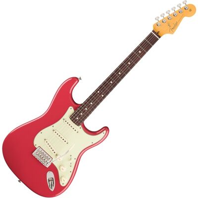 Fender American Professional Classic Stratocaster RW Faded Dakota Red - Publicité Fender American Professional Classic Stratocaster RW Faded Dakota Red - Publicité
