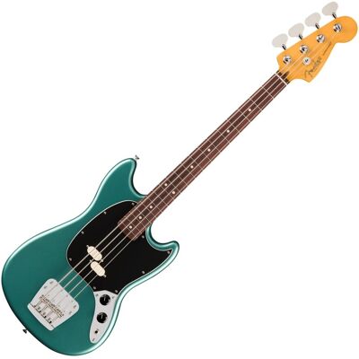 Fender American Professional Classic Mustang Bass RW Faded Sherwood Green Metallic - Publicité Fender American Professional Classic Mustang Bass RW Faded Sherwood Green Metallic - Publicité