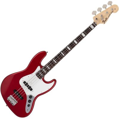 Fender Made in Japan Traditional 70s Jazz Bass RW Candy Apple Red - Publicité Fender Made in Japan Traditional 70s Jazz Bass RW Candy Apple Red - Publicité