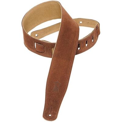 Levys Suede Leather W Suede Backing 2 1/2 - Brown - Publicité Levys Suede Leather W Suede Backing 2 1/2 - Brown - Publicité