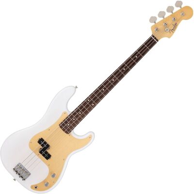 Fender Made in Japan Traditional 50s Precision Bass RW White Blonde - Publicité Fender Made in Japan Traditional 50s Precision Bass RW White Blonde - Publicité