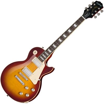 Epiphone Les Paul Standard 60s Figured Iced Tea Burst - Publicité Epiphone Les Paul Standard 60s Figured Iced Tea Burst - Publicité