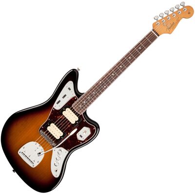 Fender Kurt Cobain Jaguar NOS 3-Tone Sunburst - Publicité Fender Kurt Cobain Jaguar NOS 3-Tone Sunburst - Publicité
