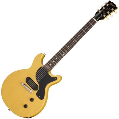Gibson Les Paul Junior Double Cut TV Yellow - Publicité Gibson Les Paul Junior Double Cut TV Yellow - Publicité