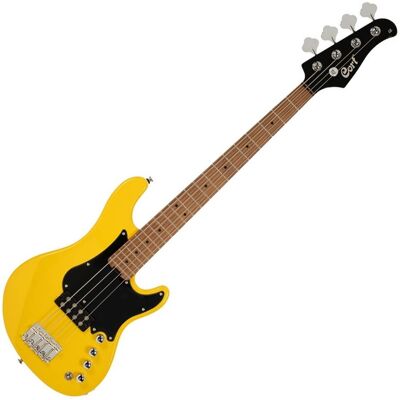 Cort GB Short Scale Bass Yellow Crush - Publicité Cort GB Short Scale Bass Yellow Crush - Publicité