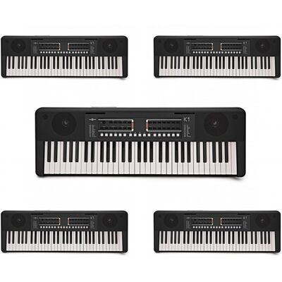 K1 61-Note Keyboard by Gear4music 5 Pack - Publicité K1 61-Note Keyboard by Gear4music 5 Pack - Publicité