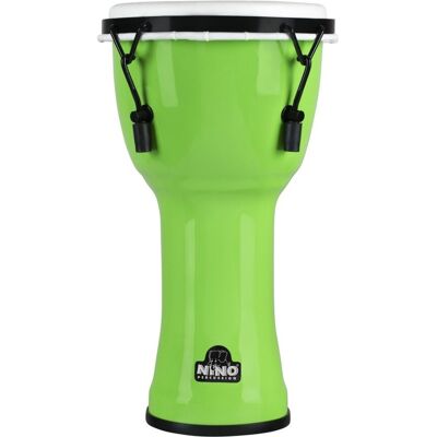 Nino Percussion Synthetic Djembe 8" Green - Publicité Nino Percussion Synthetic Djembe 8" Green - Publicité