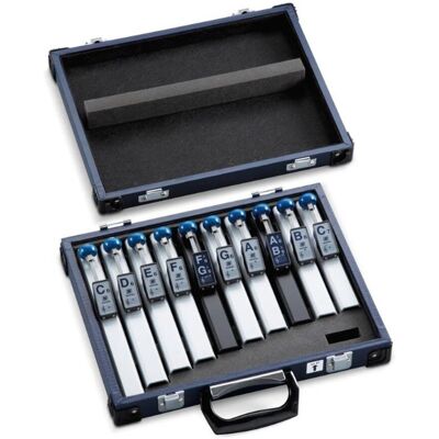 Suzuki Musical Instruments Suzuki Tonechimes Diatonic Chimes Set of 10 - Publicité Suzuki Musical Instruments Suzuki Tonechimes Diatonic Chimes Set of 10 - Publicité
