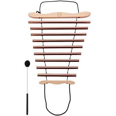 Gear4music Life Swing Chime 9 Notes Bronze - Publicité Gear4music Life Swing Chime 9 Notes Bronze - Publicité