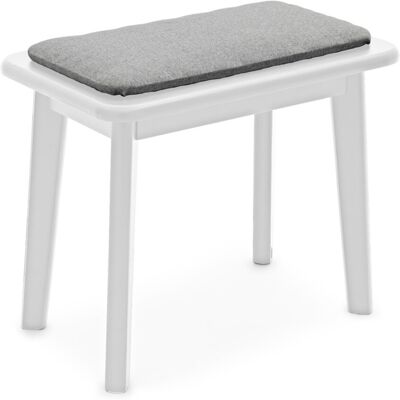 Contemporary Piano Stool by Gear4music White - Publicité Contemporary Piano Stool by Gear4music White - Publicité