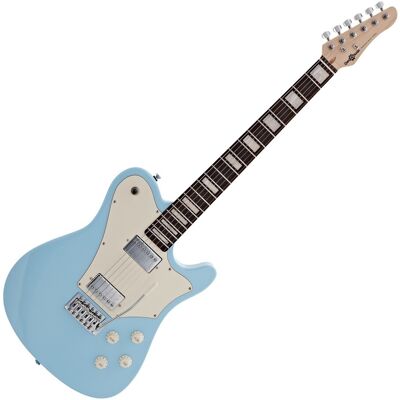 Knoxville Select Electric Guitar by Gear4music Blue - Publicité Knoxville Select Electric Guitar by Gear4music Blue - Publicité
