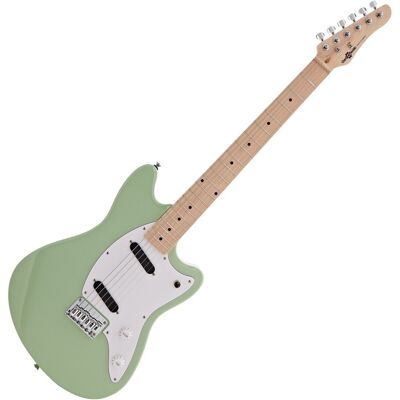 Seattle Electric Guitar by Gear4music Seafoam Green - Publicité Seattle Electric Guitar by Gear4music Seafoam Green - Publicité