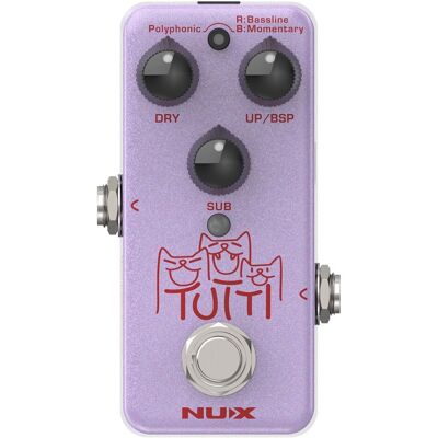 NUX NPO-2 Tutti Polyphonic Octave Pedal - Publicité NUX NPO-2 Tutti Polyphonic Octave Pedal - Publicité