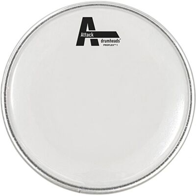 Attack Drumheads Attack 6" ProFlex1 1Ply Medium Clear Drum Head - Publicité Attack Drumheads Attack 6" ProFlex1 1Ply Medium Clear Drum Head - Publicité
