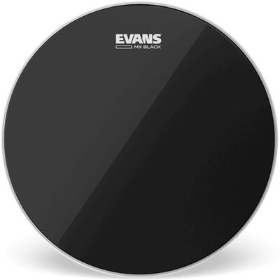 Evans MX Black Marching Tenor Drum Head 14" - Publicité Evans MX Black Marching Tenor Drum Head 14" - Publicité