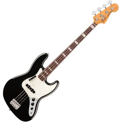 Fender Vintera III Early 70s Jazz Bass RW Black - Publicité Fender Vintera III Early 70s Jazz Bass RW Black - Publicité