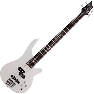 Chicago Bass Guitar by Gear4music White - Publicité Chicago Bass Guitar by Gear4music White - Publicité