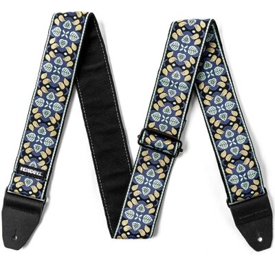 Dunlop Hendrix Foliate Guitar Strap - Publicité Dunlop Hendrix Foliate Guitar Strap - Publicité