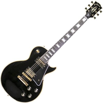 Gibson Custom Shop Gibson Custom 1968 Les Paul Custom Reissue Ebony #501948 - Publicité Gibson Custom Shop Gibson Custom 1968 Les Paul Custom Reissue Ebony #501948 - Publicité