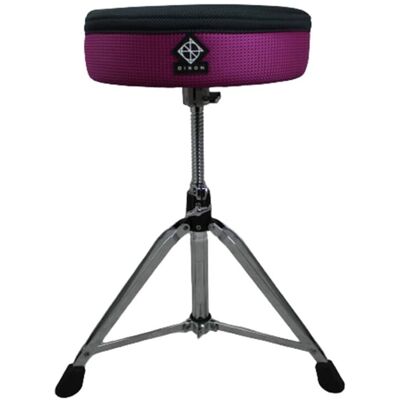 Dixon PSN-902 Round Mesh Top Throne Grey & Purple - Publicité Dixon PSN-902 Round Mesh Top Throne Grey & Purple - Publicité