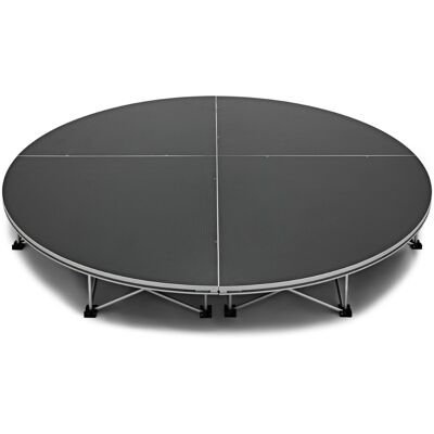 Circular Portable Stage Kit by Gear4music 20cm - Publicité Circular Portable Stage Kit by Gear4music 20cm - Publicité