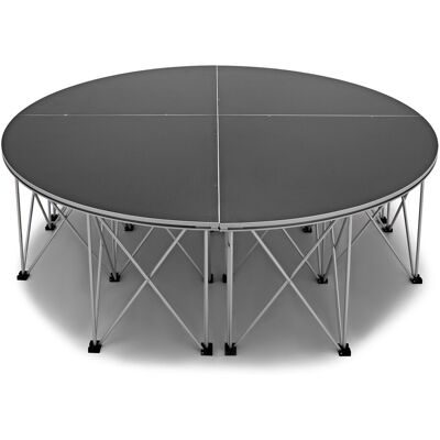 Circular Portable Stage Kit by Gear4music 60cm - Publicité Circular Portable Stage Kit by Gear4music 60cm - Publicité