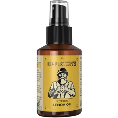 Dr Listons Superior Lemon Oil 100ml - Publicité Dr Listons Superior Lemon Oil 100ml - Publicité