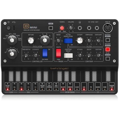 Behringer D MINI Analog Synth - Publicité Behringer D MINI Analog Synth - Publicité