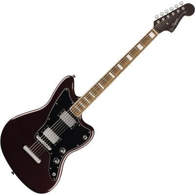 Squier Paranormal Baritone Jazzmaster HH Oxblood - Publicité Squier Paranormal Baritone Jazzmaster HH Oxblood - Publicité
