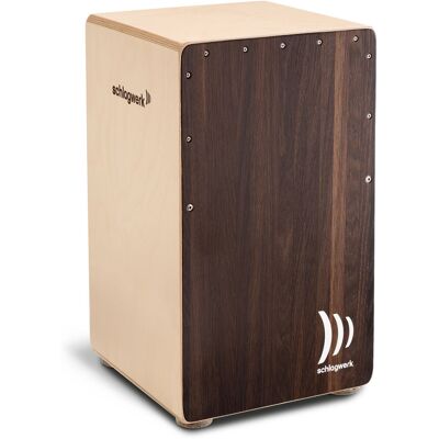 Schlagwerk 2inOne Cajon Dark Oak - Publicité Schlagwerk 2inOne Cajon Dark Oak - Publicité