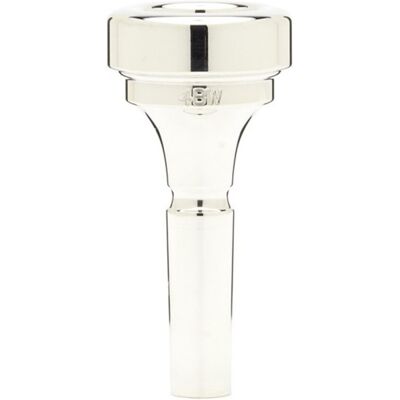 Denis Wick Classic Cornet Mouthpiece 4BW Silver Plated - Publicité Denis Wick Classic Cornet Mouthpiece 4BW Silver Plated - Publicité