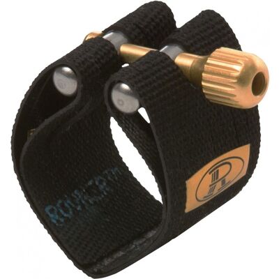 Rovner Custom Mark III C-3R Baritone Sax Ligature - Publicité Rovner Custom Mark III C-3R Baritone Sax Ligature - Publicité