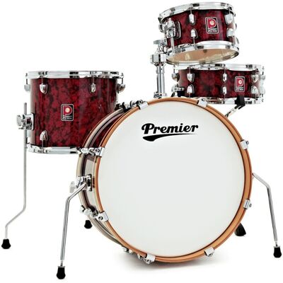 Premier Artist Heritage 20" 4pc Shell Pack Burgundy Pearl - Publicité Premier Artist Heritage 20" 4pc Shell Pack Burgundy Pearl - Publicité