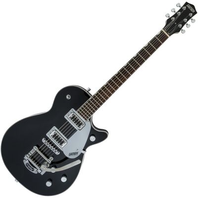 Gretsch G5230T Electromatic Jet FT Single-Cut with Bigsby Black - Publicité Gretsch G5230T Electromatic Jet FT Single-Cut with Bigsby Black - Publicité