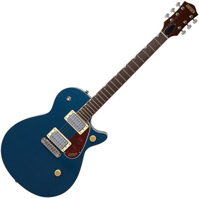 Gretsch Streamliner Jet Club Single-Cut with Wraparound Dark Denim - Publicité Gretsch Streamliner Jet Club Single-Cut with Wraparound Dark Denim - Publicité