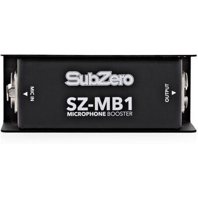 SubZero Single Channel Microphone Booster 2025 Model - Publicité SubZero Single Channel Microphone Booster 2025 Model - Publicité