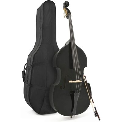 Contrebasse dÉtude taille 3/4 Noir par Gear4music - Publicité Contrebasse dÉtude taille 3/4 Noir par Gear4music - Publicité