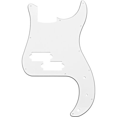 Gear4Music Guitarworks Plaque de Protection pour basse Split Coil 11 trous blanc - Publicité Gear4Music Guitarworks Plaque de Protection pour basse Split Coil 11 trous blanc - Publicité