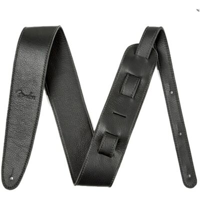 Fender Sangle de Guitare en Cuir Artisan Crafted 25" Noir - Publicité Fender Sangle de Guitare en Cuir Artisan Crafted 25" Noir - Publicité