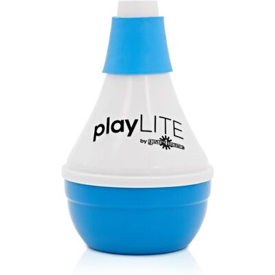 Gear4Music playLITE Sourdine de Pratique pour Trompette Bleu - Publicité Gear4Music playLITE Sourdine de Pratique pour Trompette Bleu - Publicité