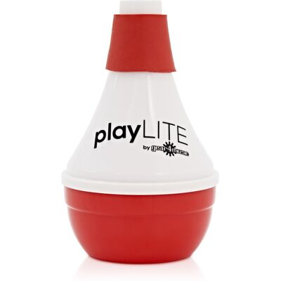 Gear4Music playLITE Sourdine de Pratique pour Trompette Rouge - Publicité Gear4Music playLITE Sourdine de Pratique pour Trompette Rouge - Publicité