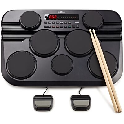 DD80 Pads Batterie Électronique Portable par Gear4music - Publicité DD80 Pads Batterie Électronique Portable par Gear4music - Publicité
