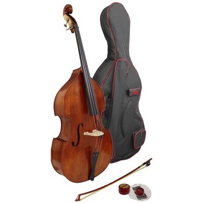 Hidersine Vivente Double Bass Outfit 1/2 Size - Publicité Hidersine Vivente Double Bass Outfit 1/2 Size - Publicité