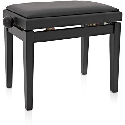 Tabouret de Piano Réglable par Gear4music Noir Mat - Publicité Tabouret de Piano Réglable par Gear4music Noir Mat - Publicité