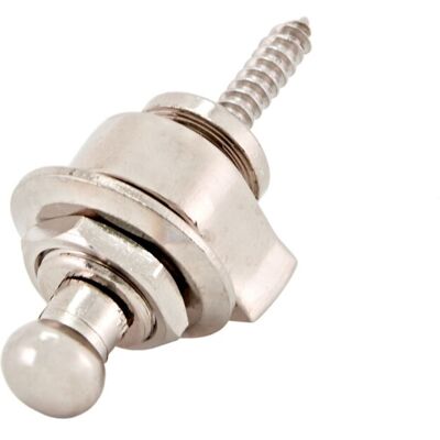 Gear4Music Guitarworks attache-courroie au style vintage finition chrome - Publicité Gear4Music Guitarworks attache-courroie au style vintage finition chrome - Publicité