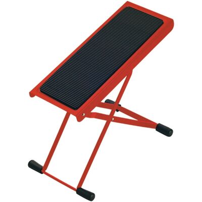 K&M 14670 Guitar Footrest Red - Publicité K&M 14670 Guitar Footrest Red - Publicité