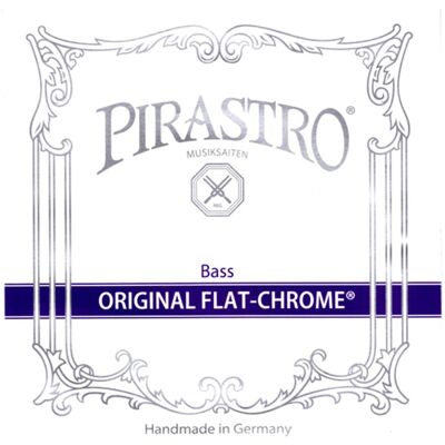 Pirastro Original Flat Chrome 3/4 Double Bass E String 2.10m - Publicité Pirastro Original Flat Chrome 3/4 Double Bass E String 2.10m - Publicité