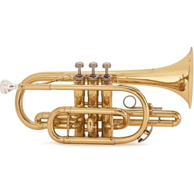 Cornet dÉtude par Gear4music Or Clair - Publicité Cornet dÉtude par Gear4music Or Clair - Publicité
