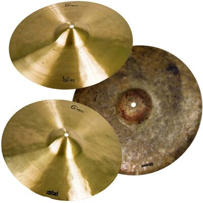 Dream Cymbals Tri-Hat Diversity Set 3 piece Hi-Hat w/ Clutch & Bag - Publicité Dream Cymbals Tri-Hat Diversity Set 3 piece Hi-Hat w/ Clutch & Bag - Publicité