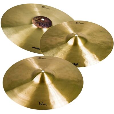 Dream Cymbals Dream Tri-Hat Elements Set 3 piece Hi-Hat Set with Clutch & Bag - Publicité Dream Cymbals Dream Tri-Hat Elements Set 3 piece Hi-Hat Set with Clutch & Bag - Publicité